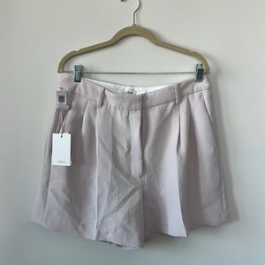 ARITZIA Wilfred Effortless Shorts 5" length in VIN GRIS COLOUR - Size 14